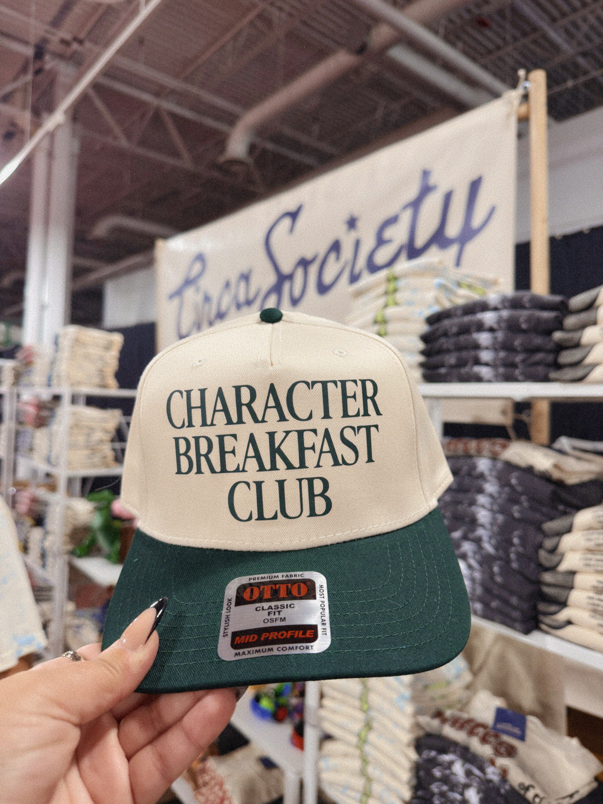 Anthropologie Sunday Breakfast Club Baseball Hat Sunday Brunch Club Dad Hat - Funny Embroidered Baseball Cap  main image 3
